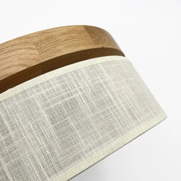 Brilagi - BELLADONNA LED mennyezeti lámpa 36W/230V Ø 40 cm krémszínű/tölgy