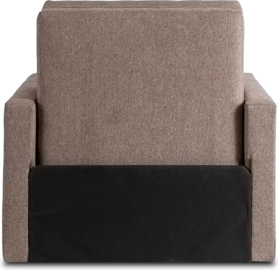 Egyszemélyes ágyazható fotel 1 bézs, MILAN