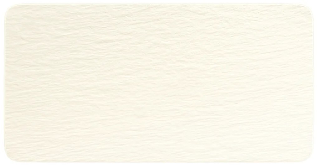 Négyszögletes tálaló, Manufacture Rock blanc kollekció - Villeroy & Boch