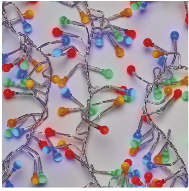 EMOS LED Költéri karácsonyi lánc CLUSTER 288xLED/3,6W/230V IP44 2,4 m EMS468