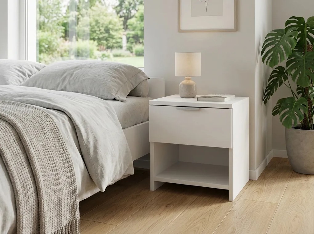 HAVANA éjjeliszekrény fehér