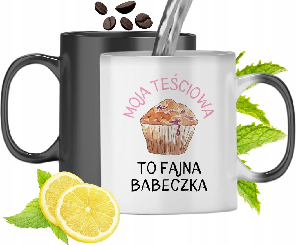 Mágikus Bögre Anyósnak Színváltós, fényképes nyomattal