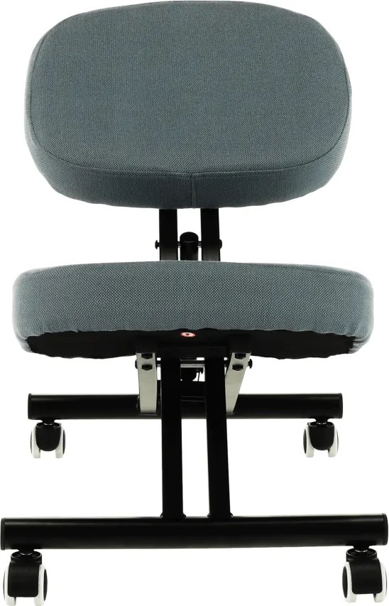 Ergonomikus zsámoly, világosszürke/fekete, KILIAN