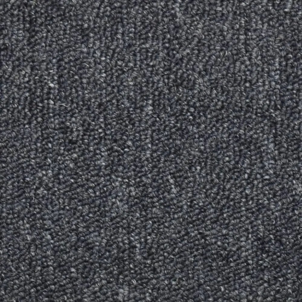 15 db sötétszürke és kék lépcsőszőnyeg 56 x 17 x 3 cm