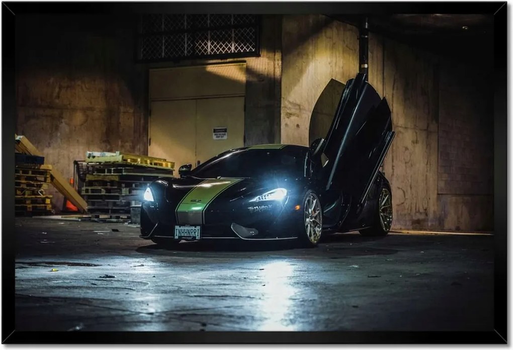 Poszterek keretben 60x40 McLaren Éjszaka
