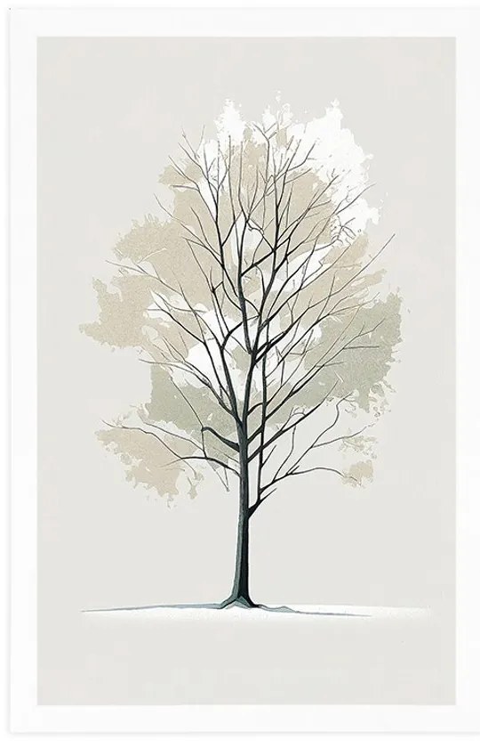 Poszter minimalista fa