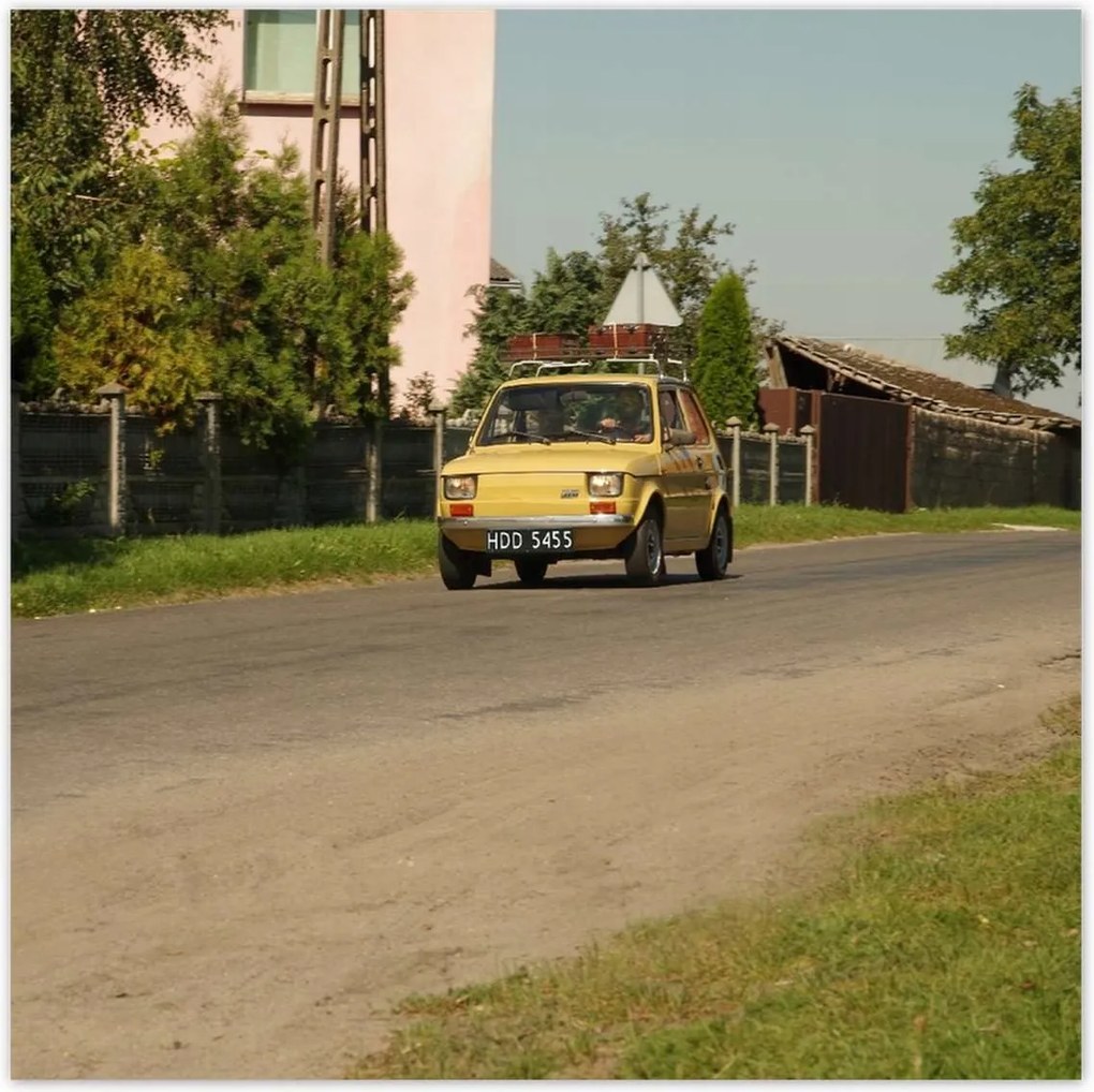 Poszterek 30x30 Kisautó Fiat 126p Köhögés