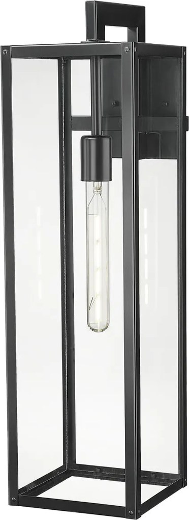 Cosmolight modern fali lámpa kyoto fekete cosw01715bk