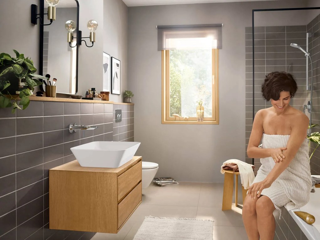 Hansgrohe Rebris E, rejtett mosdócsaptelep, 2 lyukú beépítés, króm, 72568000