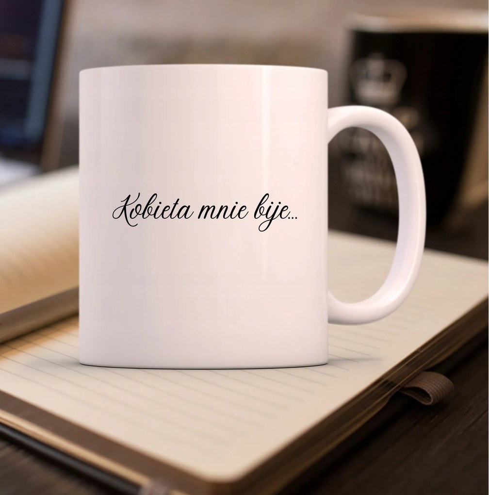 Bögre Fehér Vicces Ajándék Szexmisszió Klasszikus Nő Ver Engem