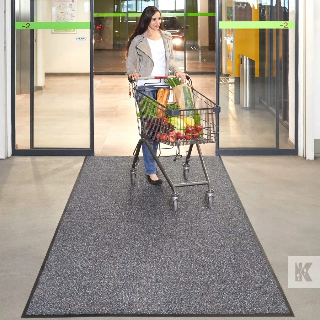 Lábtörlő bemeneti mosószőnyeg Mat 115x175 durva