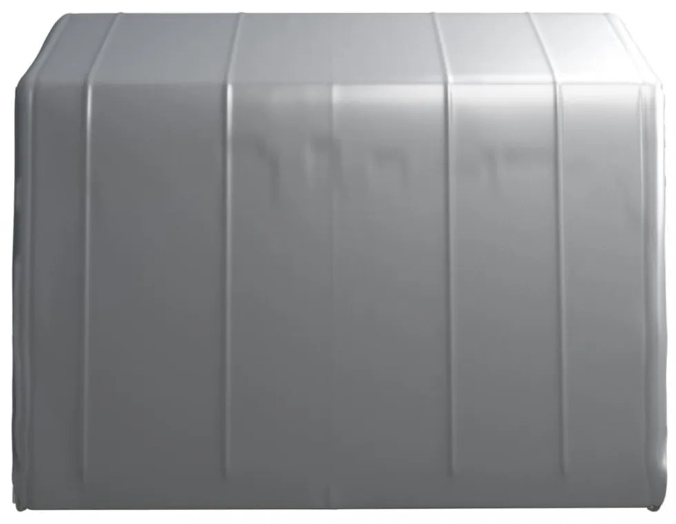 szürke acél tárolósátor 300 x 300 cm