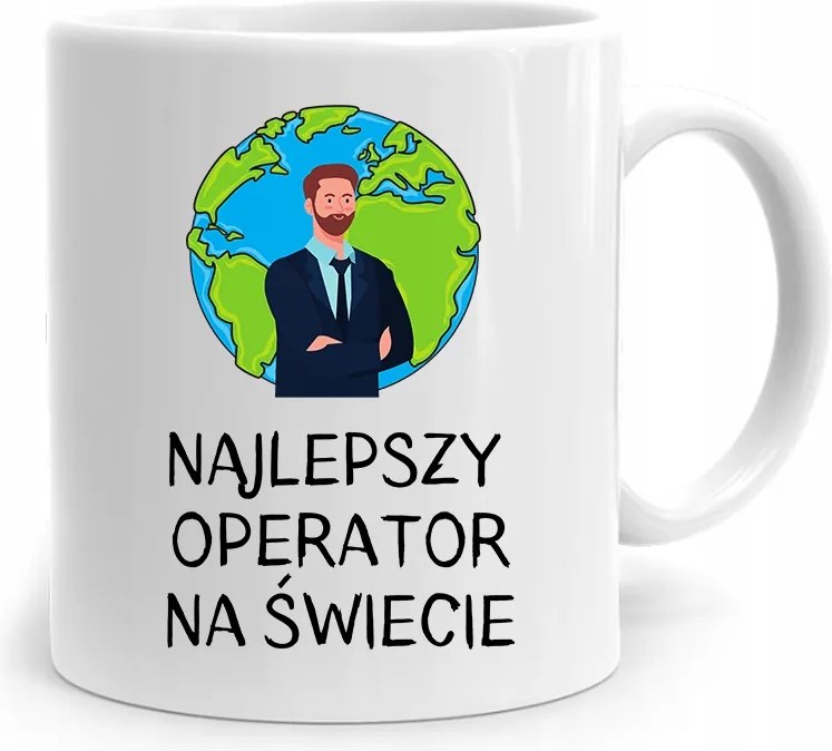 A Kezelő Számára Tökéletes Bögre Születésnapi Ajándéknak, fényképes nyomtatással