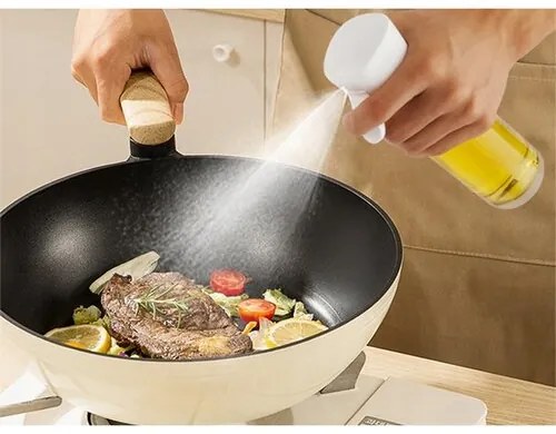 Olaj és ecet permetező, 200 ml, fehér
