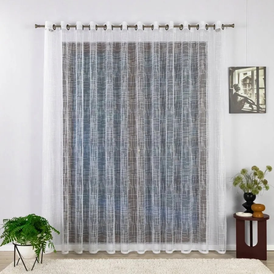 Függöny A Nappaliba Készre Szerelve, Lengyelországban Gyártva 400X210