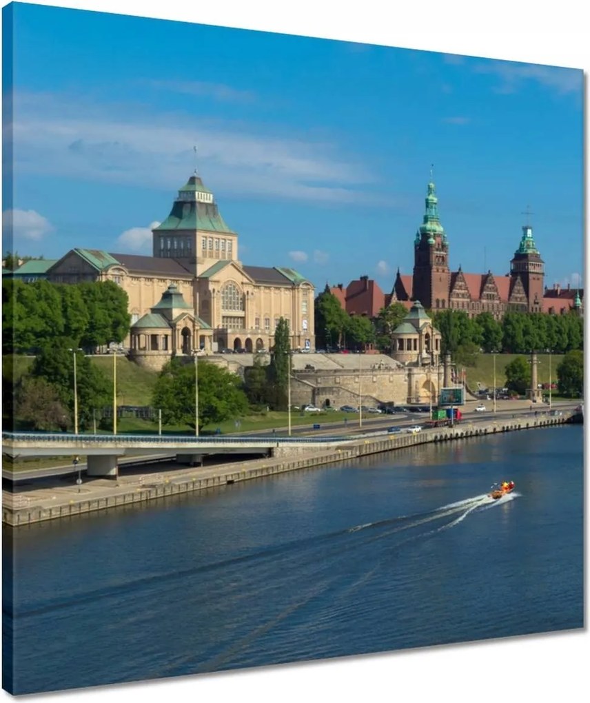 Vászonkép 50x50 Szczecin