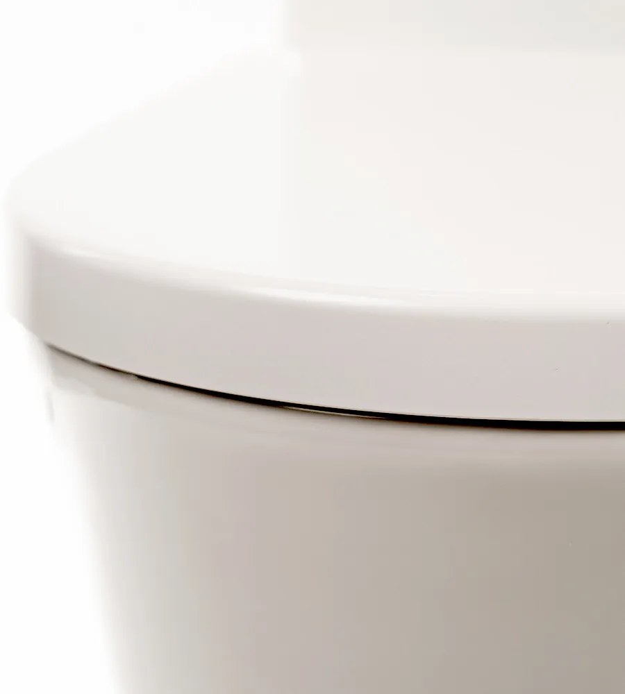 Paulo rimless WC kombi alsó/hátsó kifolyással soft close ülőkével