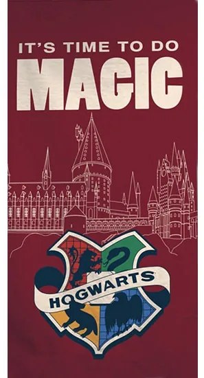 Harry Potter Magic fürdőlepedő, strand törölköző 70x140cm