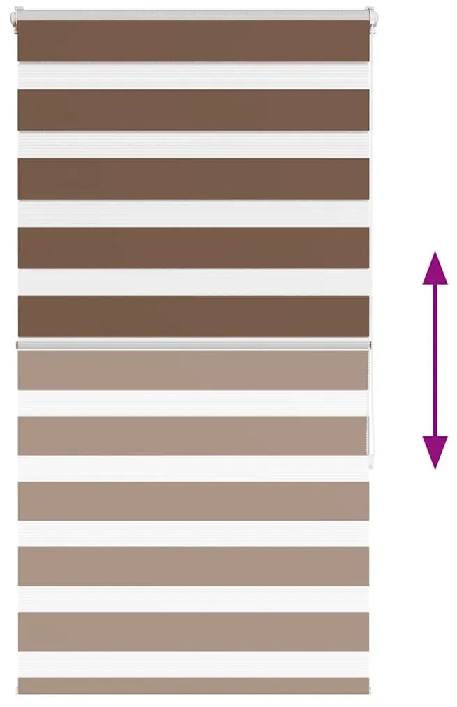zebrafüggönnyel barna szövetszélesség 75,9 cm poliészter