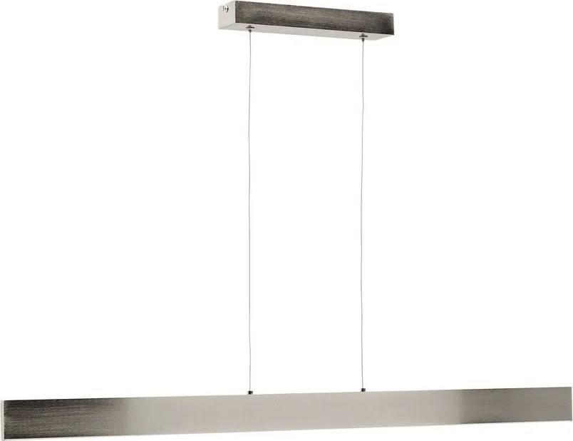 Ezüstszínű LED függőlámpa fém búrával Boadella – Kave Home