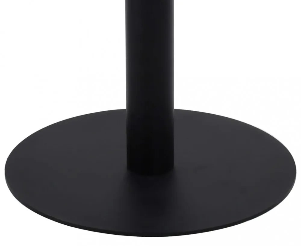 sötétbarna MDF bisztróasztal 80 cm