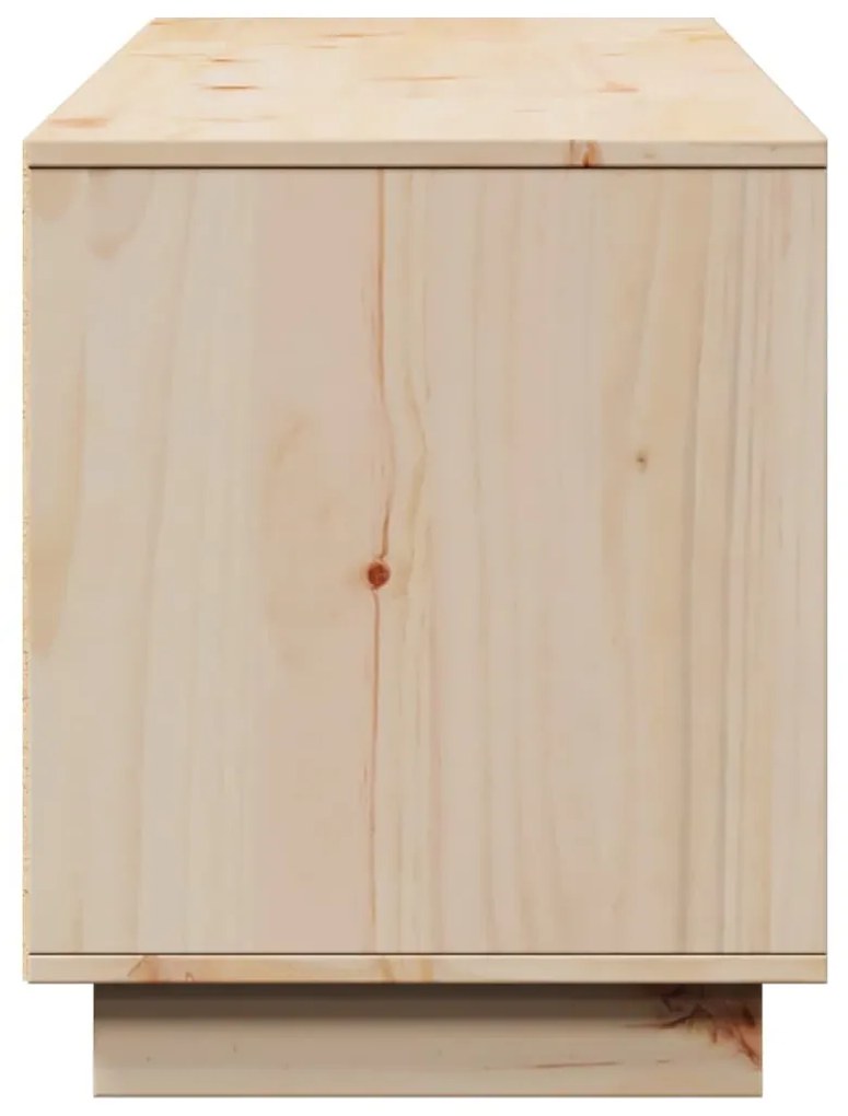 tömör fenyőfa TV-szekrény 156 x 37 x 45 cm