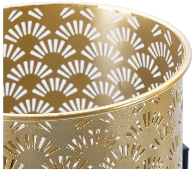 Glissy 2 db-os aranyszínű virágtartó állvány szett, magasság 38 cm - Mauro Ferretti