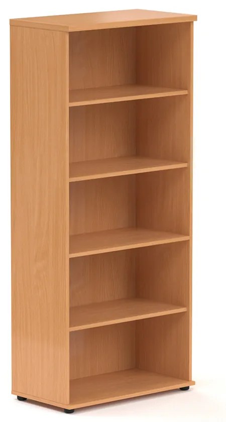 Visio magas szekrény 80 x 38,5 x 183,5 cm, bükkfa
