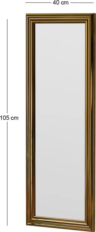 Smooth tükör, arany, 40 cm