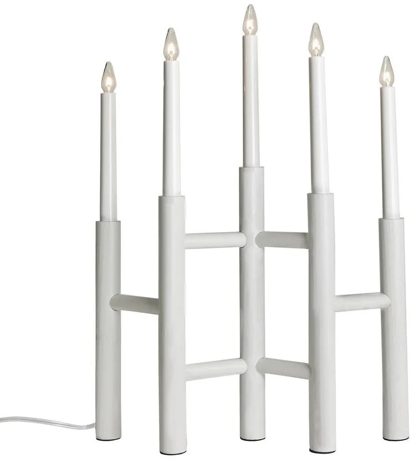 Fehér karácsonyi fénydekoráció Cassiopeia – Markslöjd