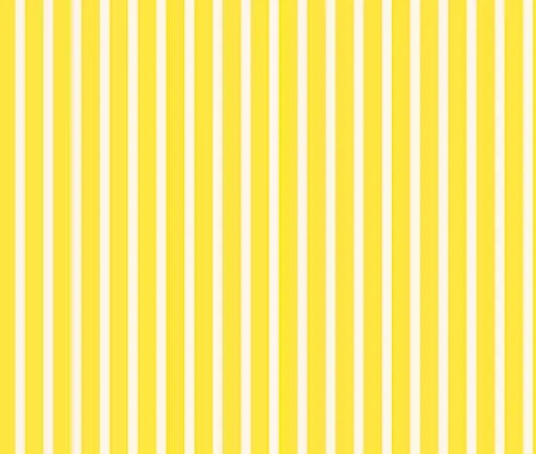 Tapéta fehér-sárga apró csíkok a flizelin tapéta