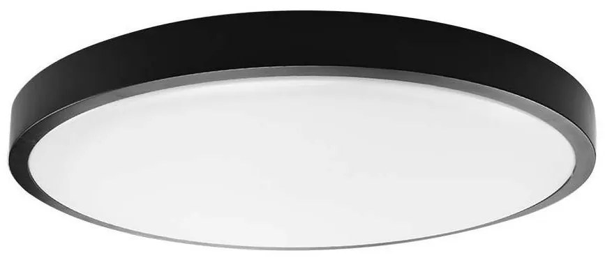 V-Tac LED Fürdőszobai mennyezeti lámpa LED/36W/230V IP44 4000K átm. 35 cm fekete VT1844