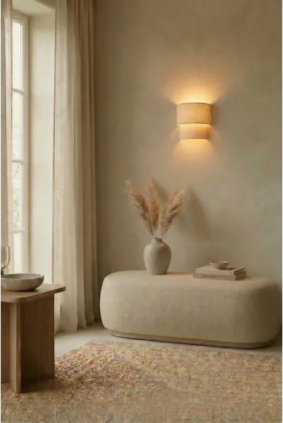 BRILAGI - BOHO ECO LED fali lámpatest 1xE27/10W/230V krémszínű