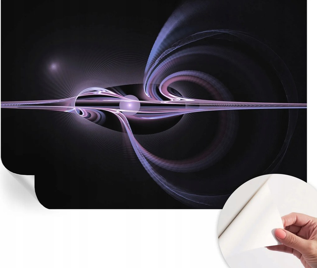 Öntapadós fotótapéta Egyszerű összeszerelés Kozmikus absztrakt 152x104 cm