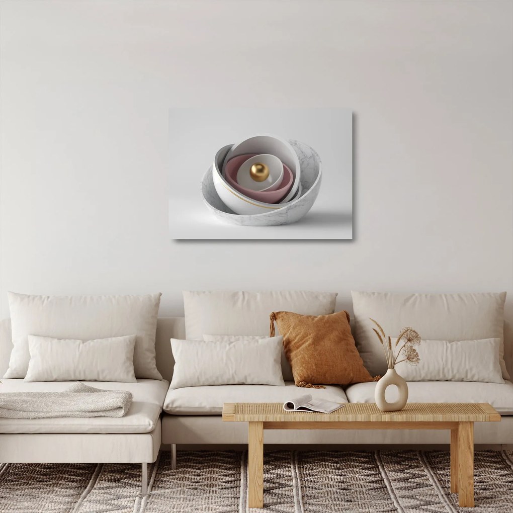 Kép - Aranygyöngy (üvegen) (70x50 cm)