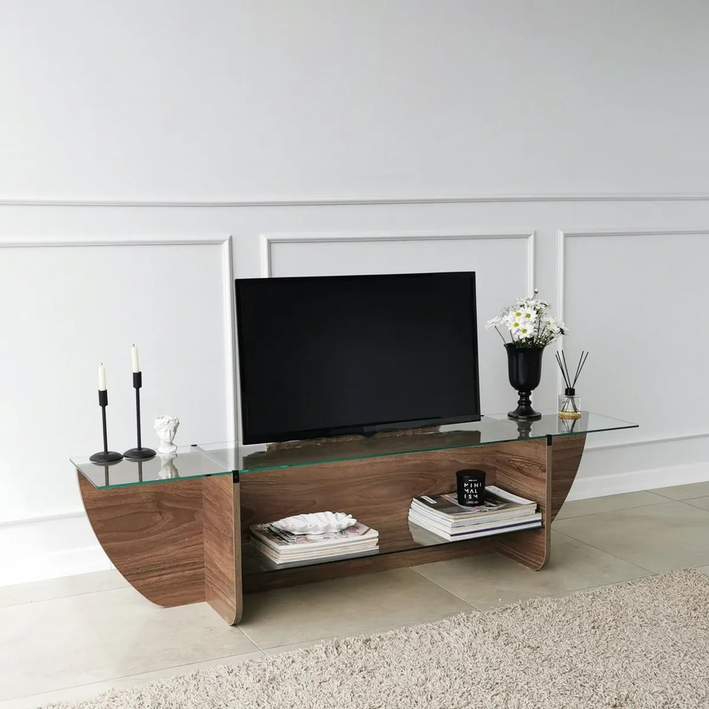 TV asztal Lily diófa