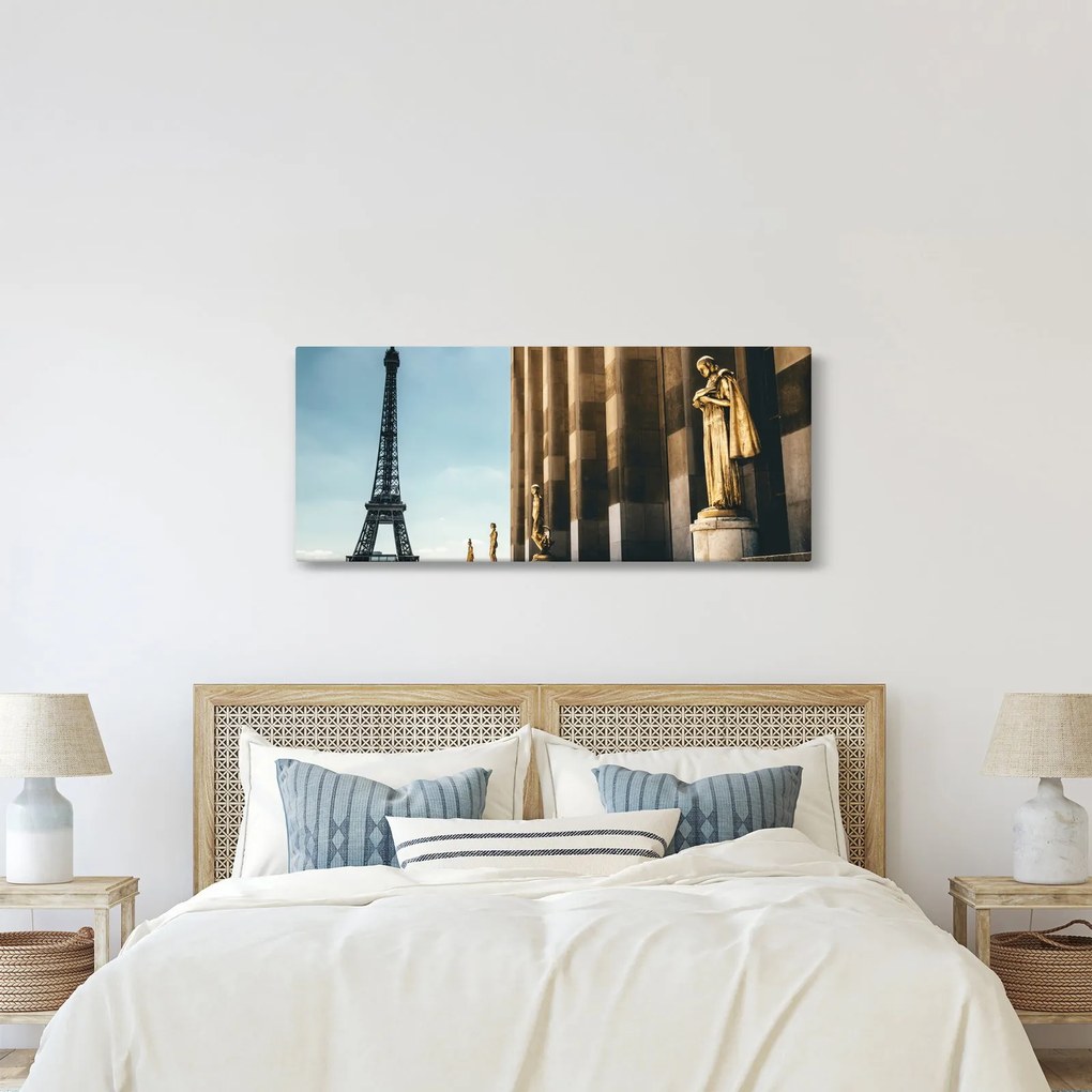 Kép a Trocader térről, Párizs (120x50 cm)
