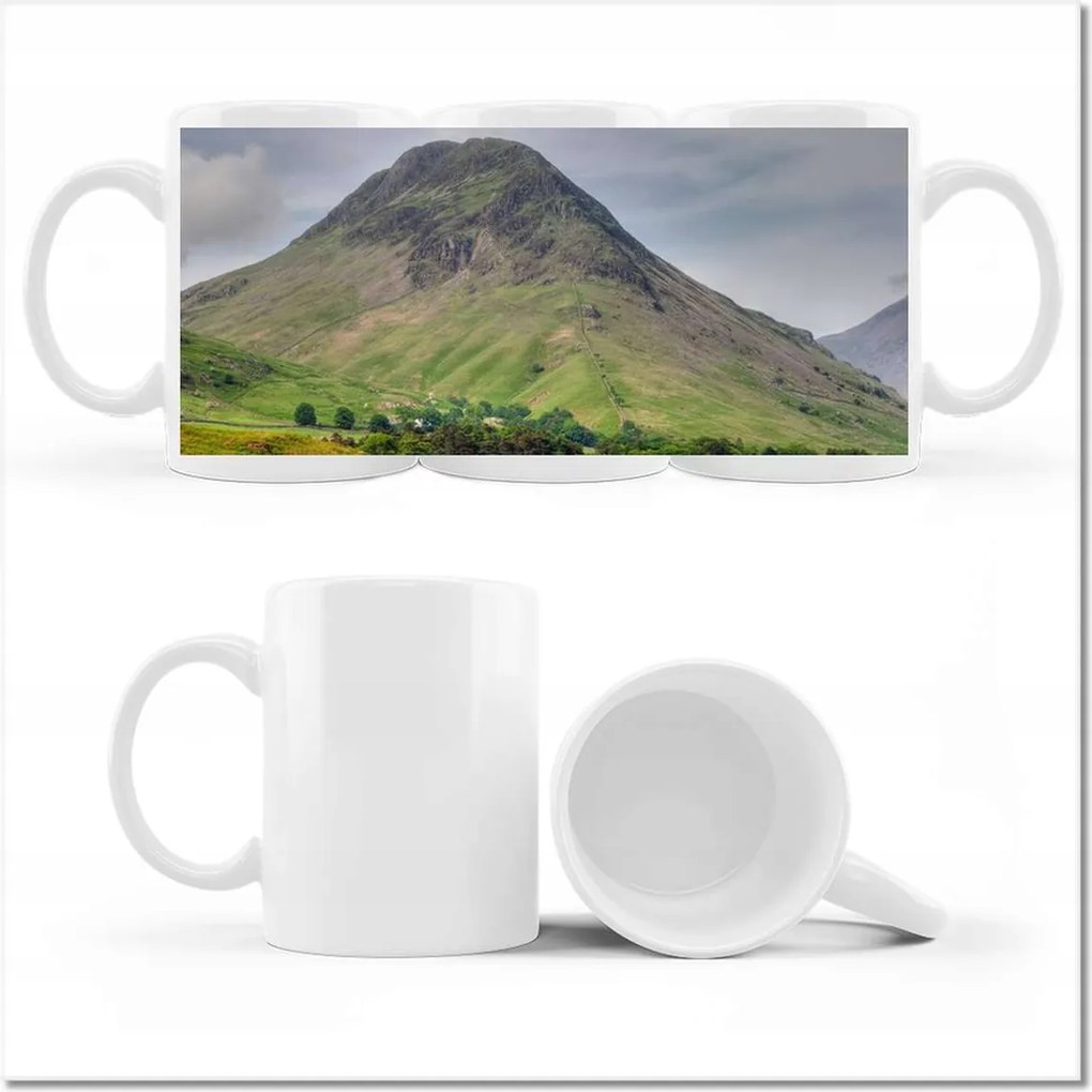 Nyomott mintás bögre Gyönyörű táj