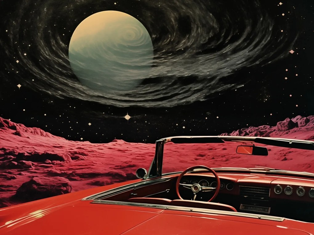 Poszter 80x60cm Valahol messze rajtunk kívül