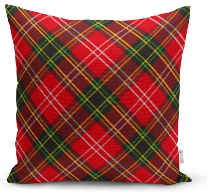 Christmas Ornamets 4 db karácsonyi párnahuzat és asztali futó szett - Minimalist Cushion Covers