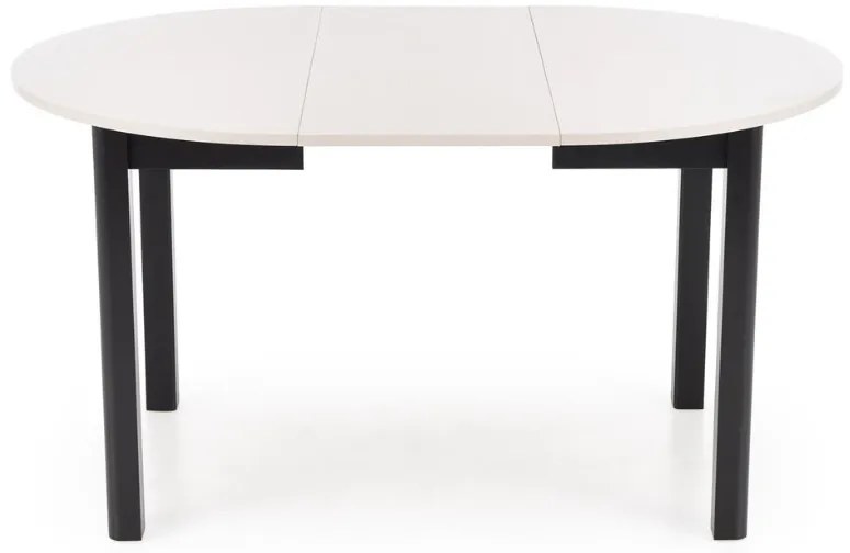 Ringo étkezőasztal kasmír/fekete 102-142cm