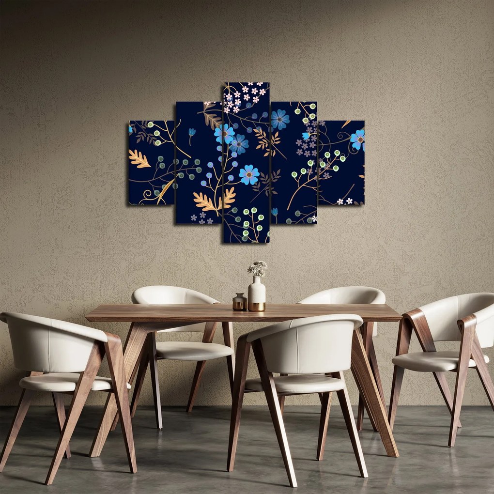 Kép - Őszi virágok (150x105 cm)