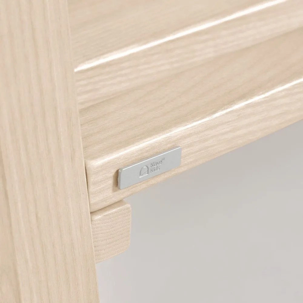 Natúr színű bükkfa gyerek fogas 99x148 cm Maralis – Kave Home