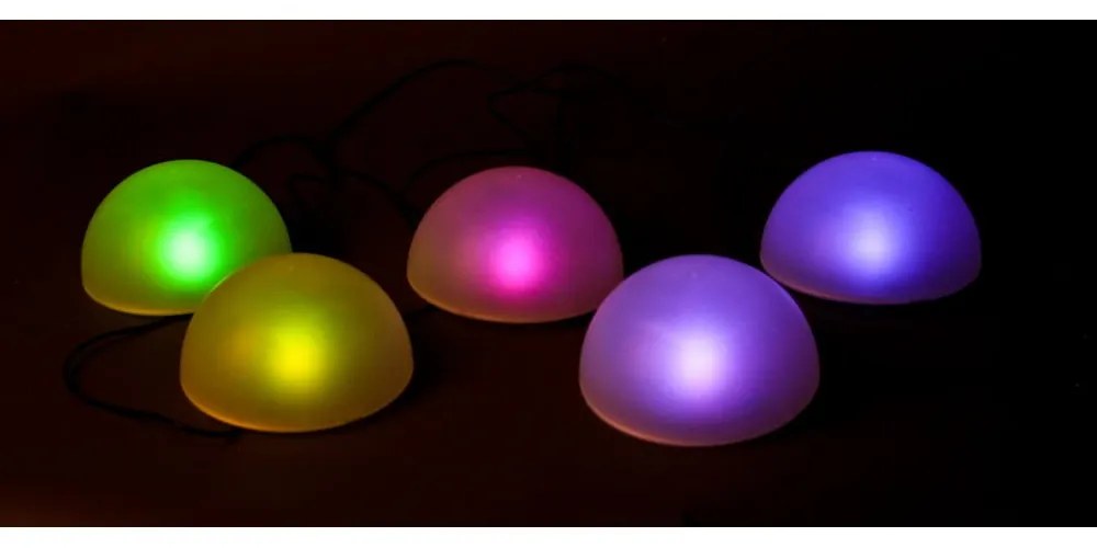 Napelemes kültéri lámpa szett 5 db-os ø 15 cm – Garden Pleasure