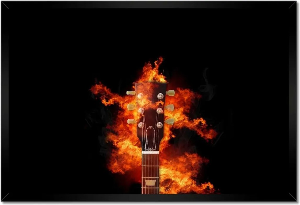 Poszterek keretben 60x40 Lángoló griff