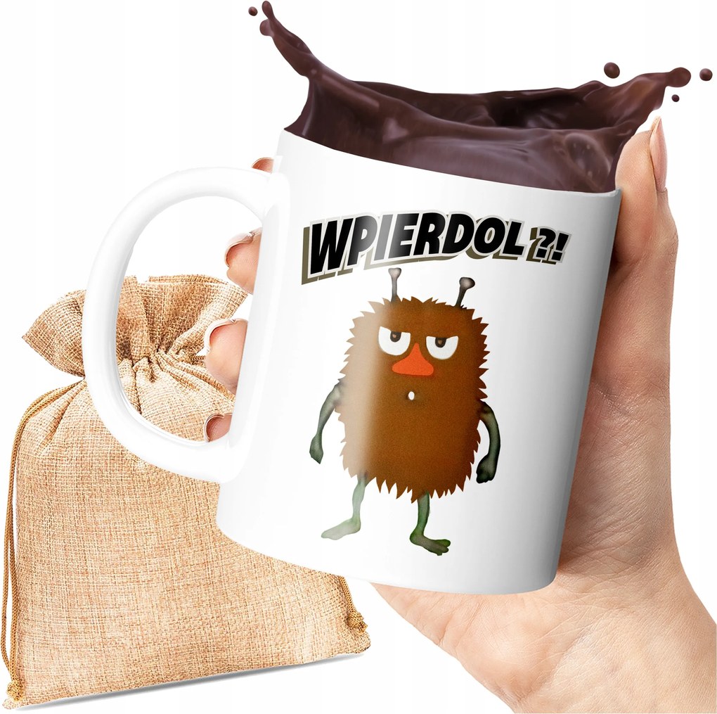 Nyomott Mintás Bögre Vicces Bögre 330 ML Kerámia Ajándék