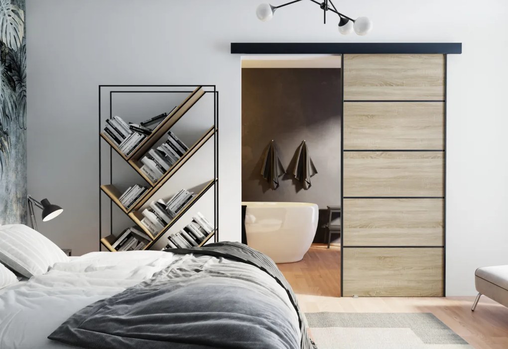 REMTA 70 tolóajtó, 70x205, tölgy sonoma