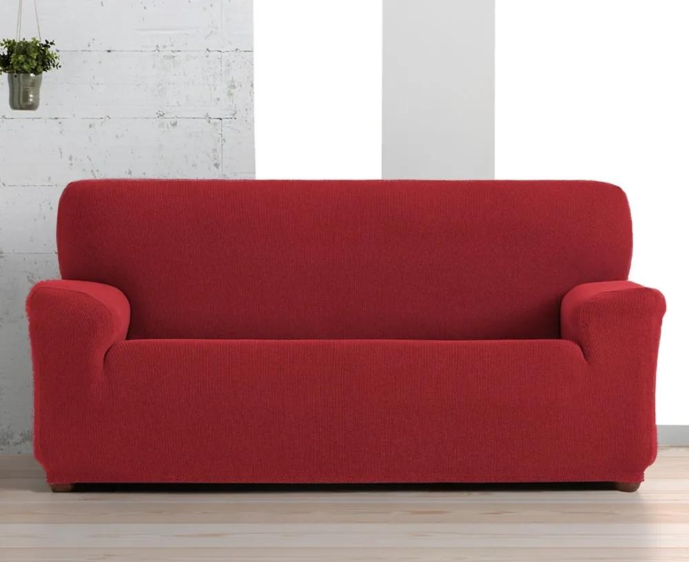Creta háromszemélyes kanapéhuzat, piros