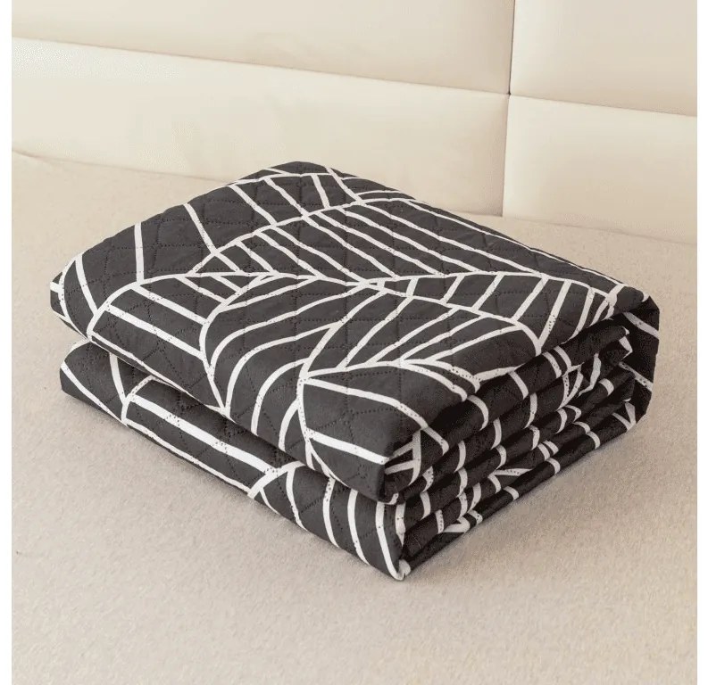 Ágytakaró CHARCO szürke Méret: 220 x 240 cm