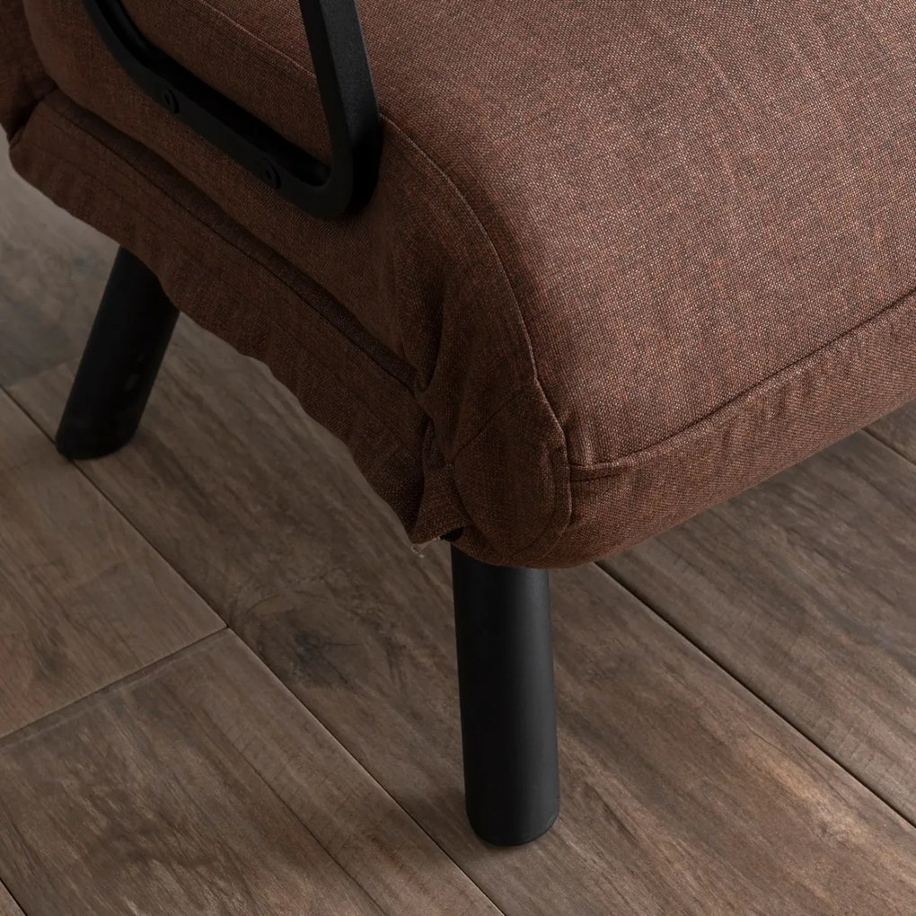 Sando Single Light Brown fotel
